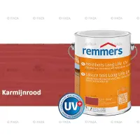 Remmers Long Life Houtbeits UV – karmijnrood – 2,5 Liter – Duurzame houtbescherming met maximale UV-bescherming