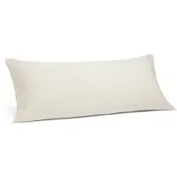 Yumeko Kussensloop Hennep/Katoen 40x80 Wit - Eco, Bio & Fairtrade