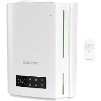 Auronic Luchtbevochtiger - 5 Liter - Geschikt voor Woonkamer, Kantoor, Slaapkamer, Babykamer en Meer - BPA-Vrij - Wit