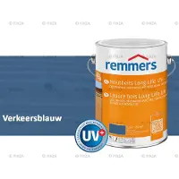 Remmers Long Life Houtbeits UV – verkeersblauw – 2,5 Liter – Duurzame houtbescherming met maximale UV-bescherming