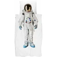 Snurk Dekbedovertrek Astronaut Percal Met Ritssluiting-140 x 200 / 220 cm | 1-Persoons