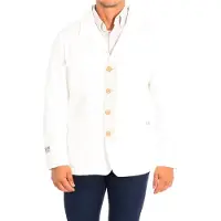 La Martina Herenjack met lange mouwen en regular fit reverskraag TMJ001-TW408