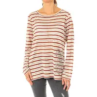 La Martina Dames-T-shirt met lange mouwen en ronde hals LWRE01