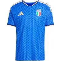Adidas Tricot 'Italy 26 Home Authentic' beige / blauw / azuur / wit