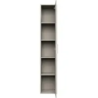 Badplaats Badkamerkast pluto 30 x 30 x 150 cm beige hangende kolomkast hoog