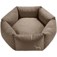 Hunter Orthopedische Hondenmand 6-hoekig Taupe L = Ø 90 cm