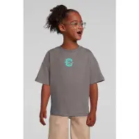 Coolcat T-shirt met beer printopdruk Esmee grijs Meisjes Katoen Ronde hals - maat 170/176