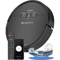 Heevey Robotstofzuiger met dweilfunctie - Automatisch oplaadstation -