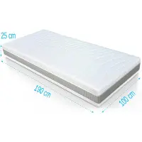 Droommatras Pocketvering matras 7 Comfort Maxim 100x190 dikte 24cm
