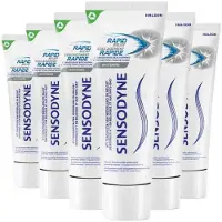 Sensodyne 6x Tandpasta Rapid Relief Whitening 75 ml