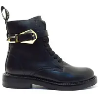 Mexx Phard Mabel Veterboots zwart Leer Maat 40