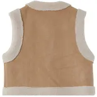 Grace & Mila Suede imitatieschaap gilet noe