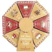 Spies Online Adventskalender patisserie cadeau wiel beige