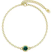 MYC Paris Geboortesteen armbanden - Goud en Groen