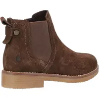 Hush puppies Maddy Suede Dames Laarzen Chocolade