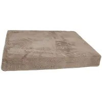 Animal Boulevard Cozy Francis Orthopedisch Hondenbed - Met Waterresistente Binnenhoes - Kleur: Bruin- Maat L: 100x70x9 cm