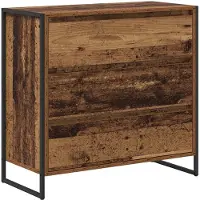 vidaXL Dressoir Oud Hout 79 x 36 x 75.5 cm Bewerkt hout