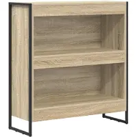 vidaXL Boekenkast 80 x 30 x 86,5 cm Bewerkt hout Sonoma