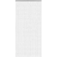 vidaXL Vliegengordijn kettingen 100x226 cm aluminium