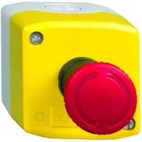 Schneider Electric Harmony XALK178E Paddestoelschakelaar In behuizing 120 V/AC 6 A 1x NC, 1x NO IP66 (conform EN 60529)