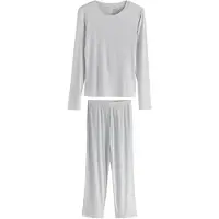 Next Pyjama grijs gemêleerd