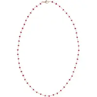 Gaya Ketting rose-goud / rood