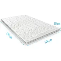 Droommatras Harde topdekmatras 100x190 dikte 10 cm