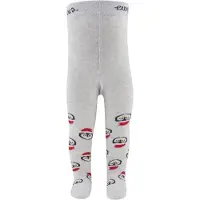 Ewers Babymaillot lichtgrijs met Kerstpinguin - 68