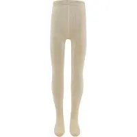 Ewers Maillot Kindermaat - Fijne Rib en Goudkleurig Metaaldraad LUREX - Ivoorkleur/Ecru-110/116