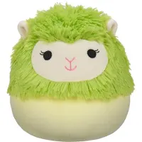 Jazwares SQK3440; SQCR05374 - Squishmallows 19 cm (7,5") - Serie 18 - 02 - Cavaleri, het groene alpaca-pluche knuffeldiertje