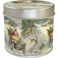 Sköna Ting Vonna kaars in blik, kerstthema: Kerstbos, Kerstman