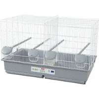 Zolux Primo eco-friendly plastic cage for domestic birds 69 x 39 x 44.5 cm