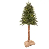 Springos Kunstkerstboom Op Stam | Dennenhout | 150 cm | Zonder Verlichting