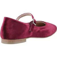 Hush puppies Pasha Velvet Dames Bordeau Schoenen