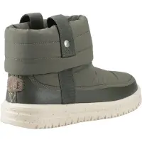 HeyDude Camden Cuff Nylon Quilt Nylon Dames Donkergroene Winter Enkelboots