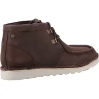 Hush puppies Oswald Leren Herenschoenen Bruin
