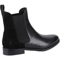 Hush puppies Colette Suède Dames Zwart Laarzen