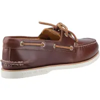 Sperry Authentic Gold Cup Leren Heren Bootschoenen In Het Bruin