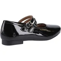 Hush puppies Nancy Mary Jane Leren Dames Zwarte Ballerina's
