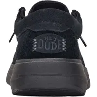 HeyDude Wally X Suede Heren Zwart Bootschoenen