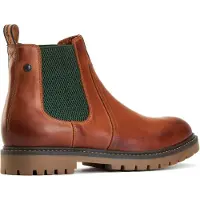 Base london Zinc Leren Heren Laarzen In Tan