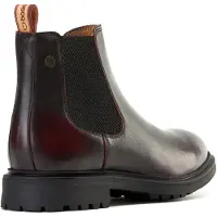 Base london Roebuck Leren Heren Bordo Boots