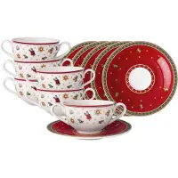 Villeroy & Boch Suppentassen mit Untertassen Toy's Delight 250 ml