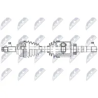 NTY NPW-RE-231 Aandrijfas