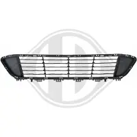 Diederichs 1266045 Ventilatiegrille, bumper