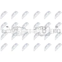 NTY NPW-NS-226 Aandrijfas