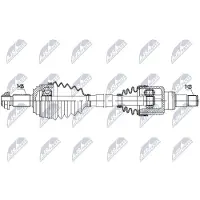 NTY NPW-FR-227 Aandrijfas