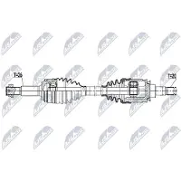 NTY NPW-TY-268 Aandrijfas