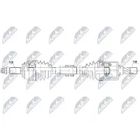 NTY NPW-NS-222 Aandrijfas