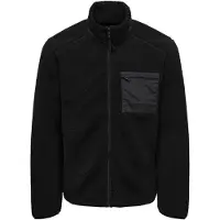 Only & Sons Fleece jas 'ONSDallas' zwart